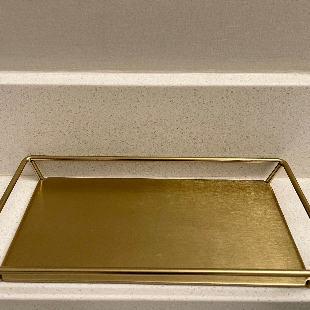 Hearth and Hand Magnolia gold tray